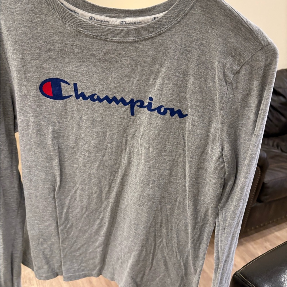 5/$25 Champion Heather Gray Crewneck Tee.